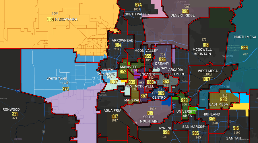 Proposed map